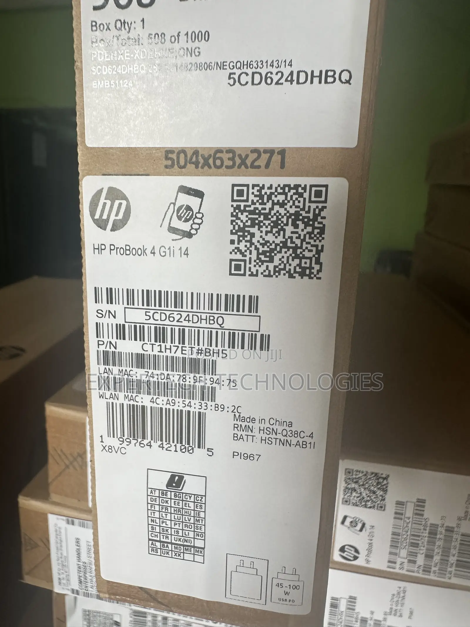 New Laptop HP ProBook 4 G1i 16GB Intel Core Ultra 5 SSD 512GB