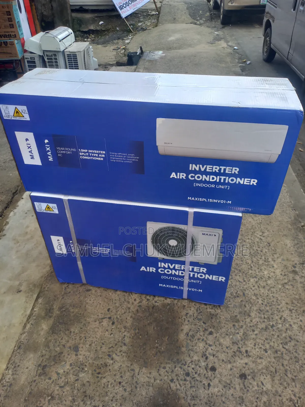 Maxi Inverter AC Split Unit 1.5hp 2years Warranty Copper