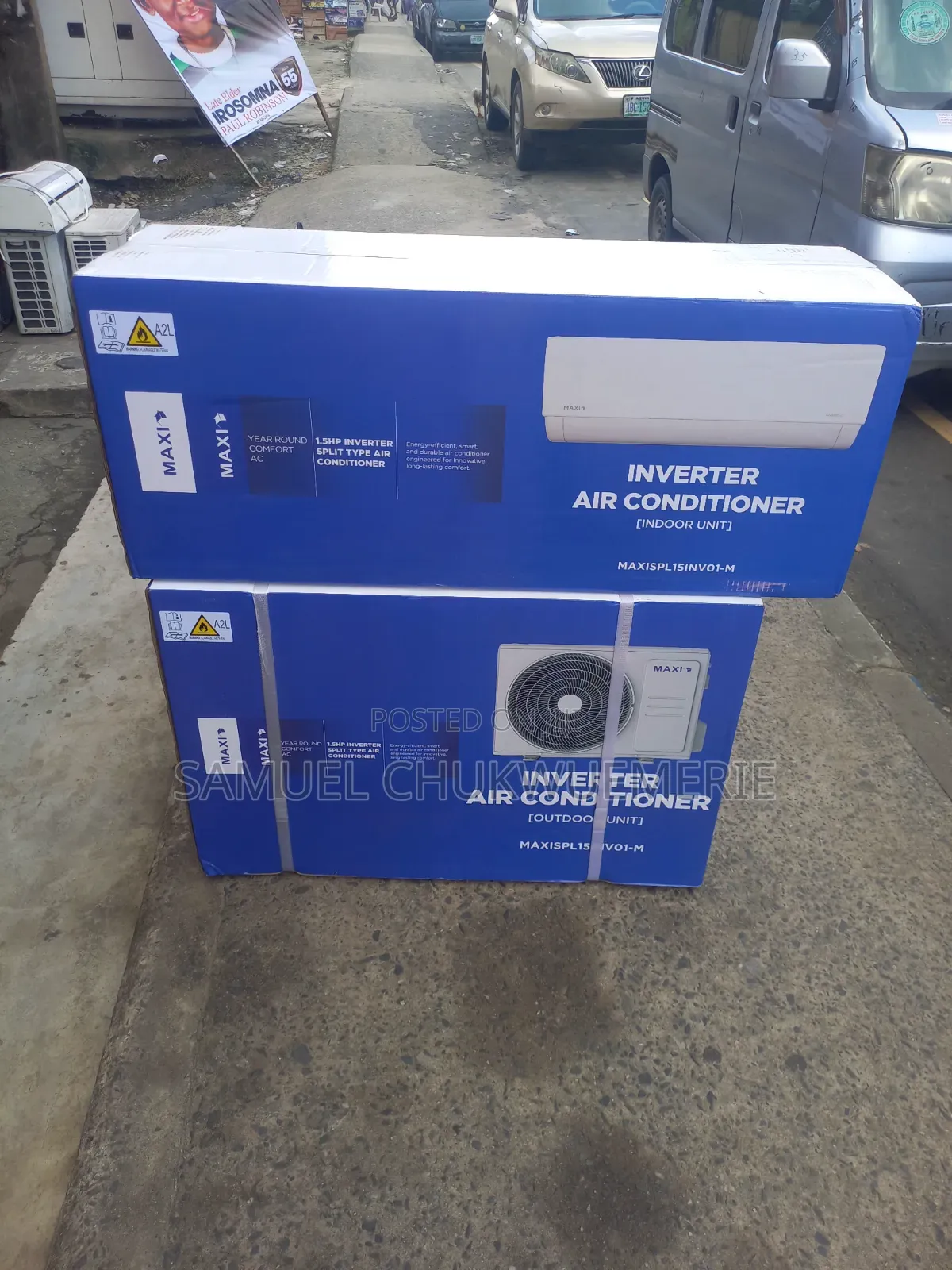 Maxi Inverter AC Split Unit 1.5hp 2years Warranty Copper