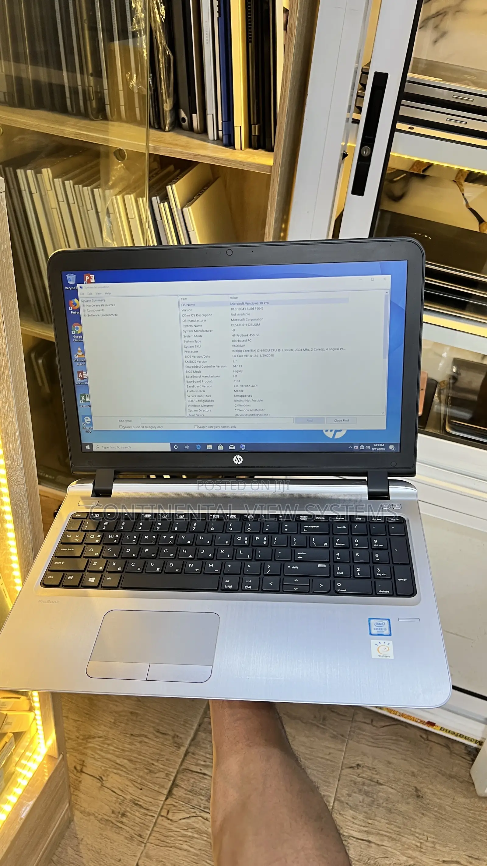 Laptop HP ProBook 450 G3 4GB Intel Core i3 HDD 320GB
