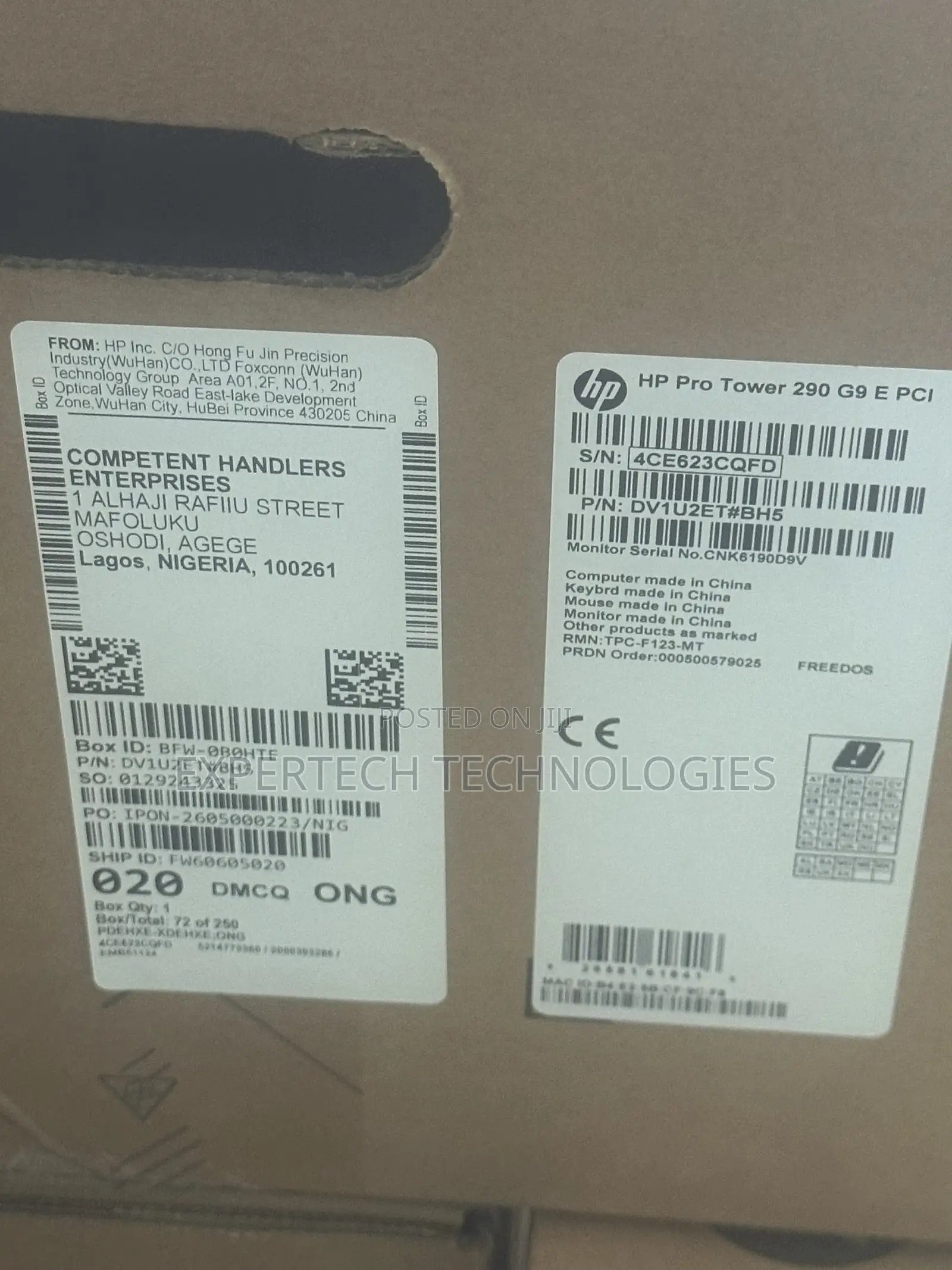 New Desktop Computer HP 290 G9 8GB Intel Core i3 SSD 512GB