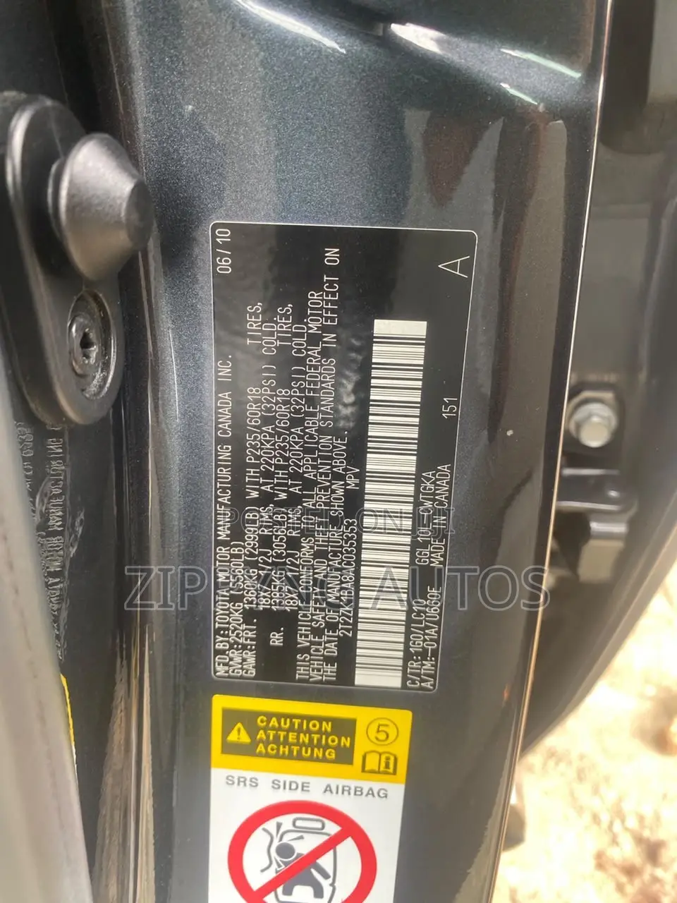 Lexus RX 350 2010 Gray