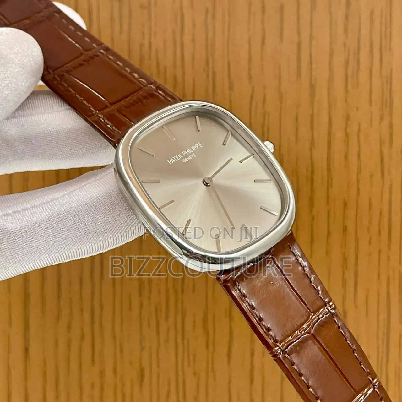 Original Patek Philippe Men's Leather Strap 100% Authentic Guaranteed