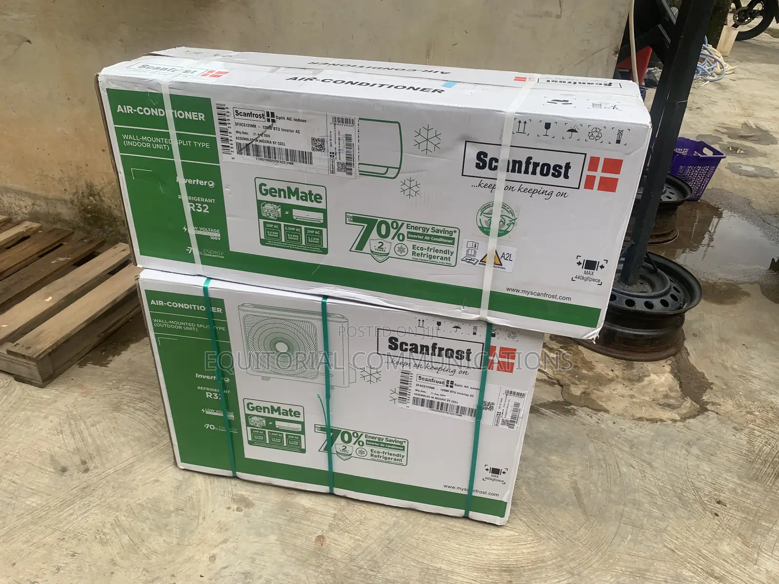 Scanfrost Sf Acs12innm 1.5hp Inverter AC