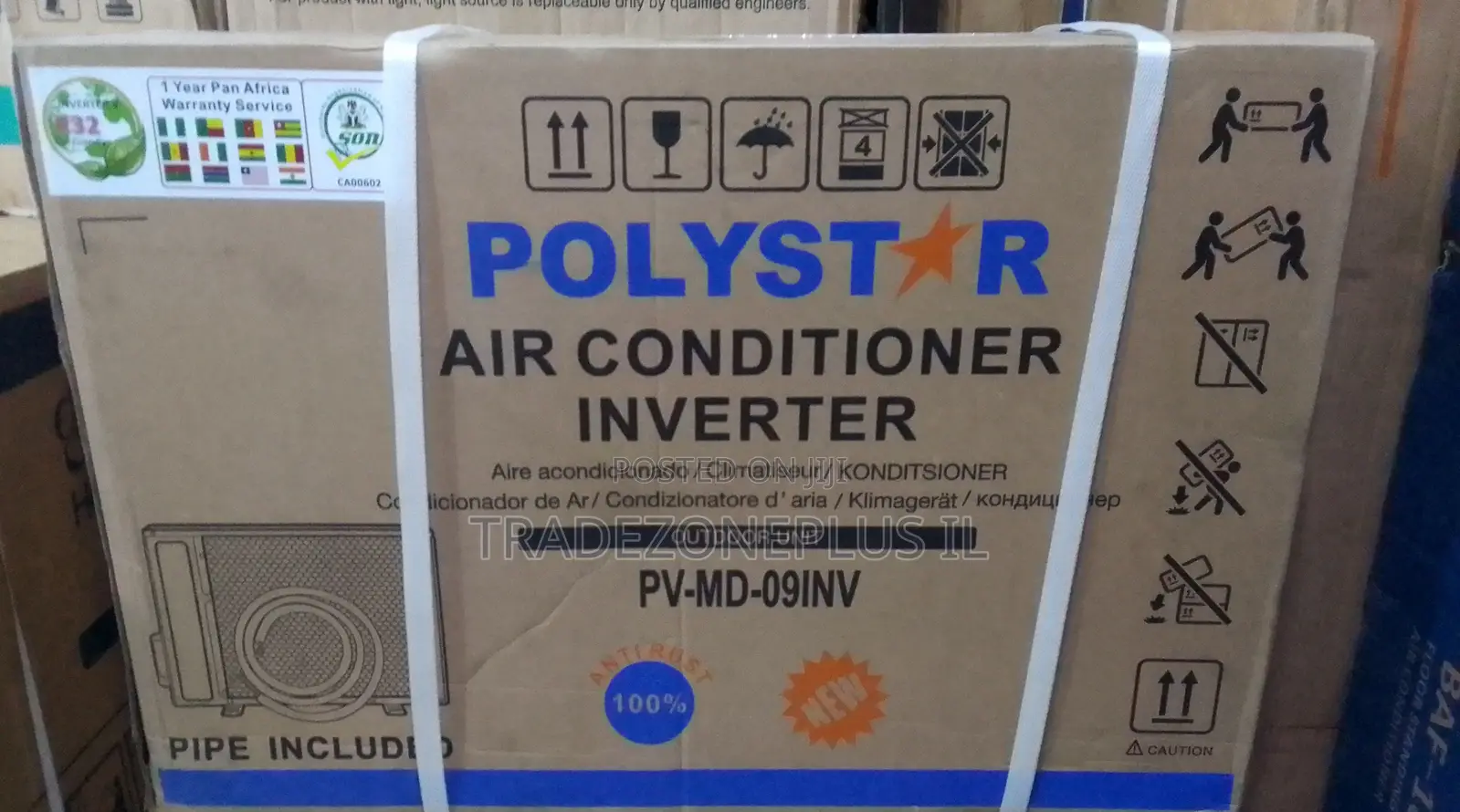 Get Polystar 1HPV 90INV Inverter Air Conditioner