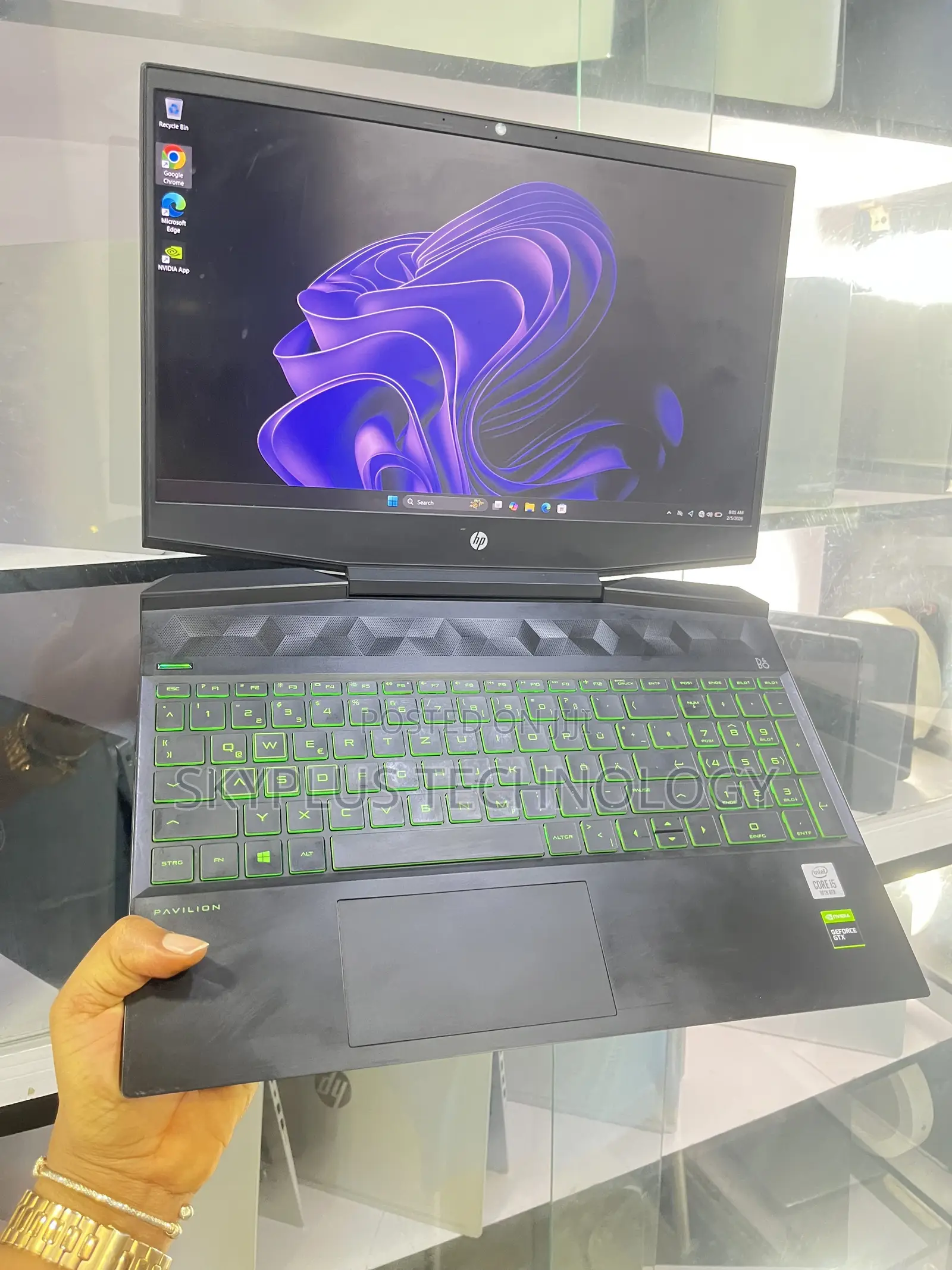 Laptop HP Pavilion Gaming Laptop 15-dk2xxx 16GB Intel Core i5 SSD 256GB