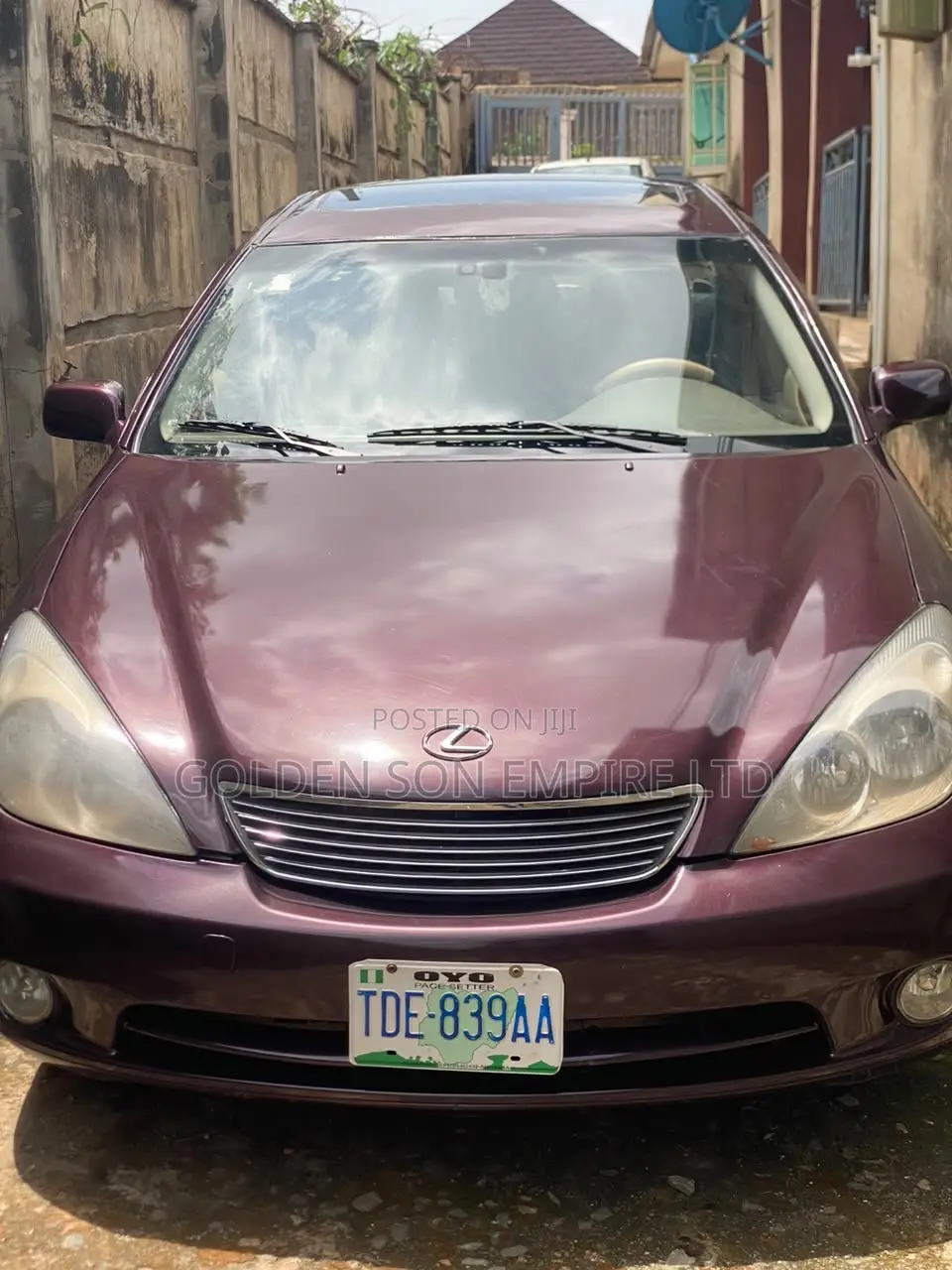 Lexus ES 300 2004 Burgundy