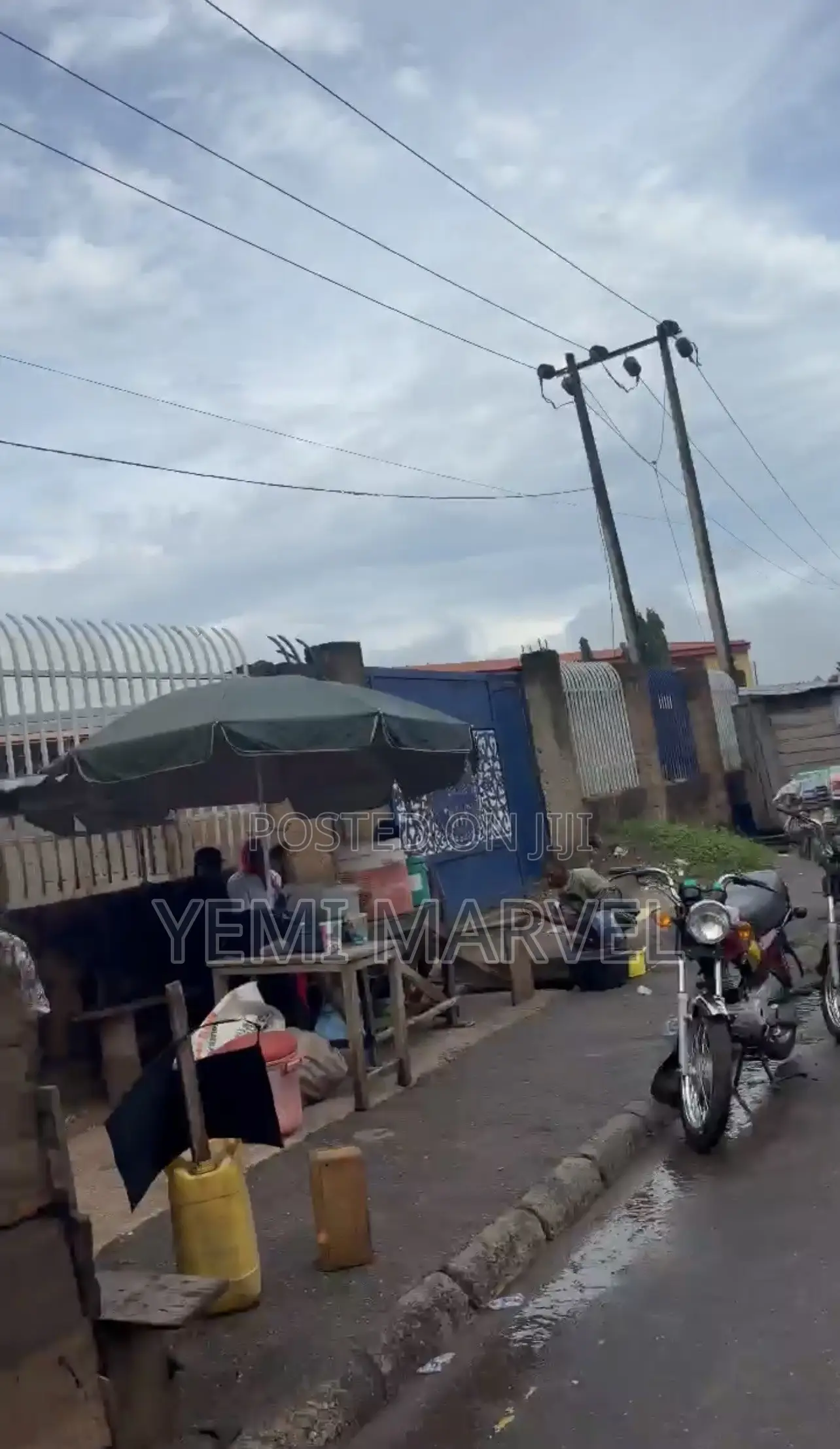 600sqm Fenced and Gated Commercial Plot of Land at Taska Area