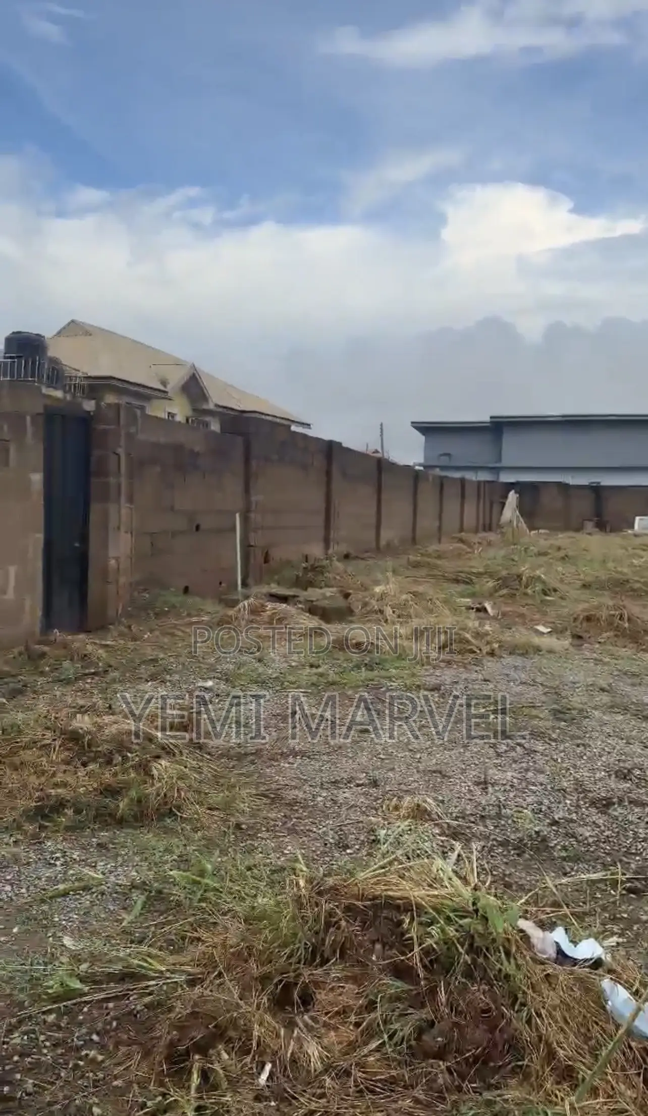 600sqm Fenced and Gated Commercial Plot of Land at Taska Area