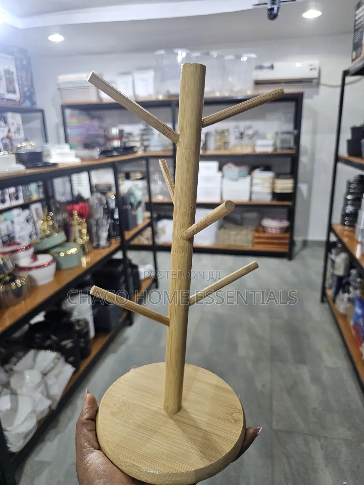Wooden Mug Holder / Coffee Cup Stand