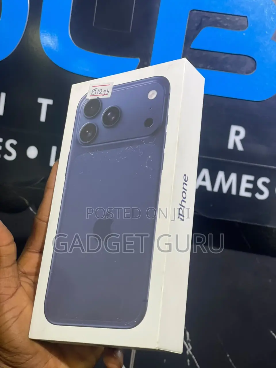 New Apple iPhone 17 Pro Max 512 GB Blue