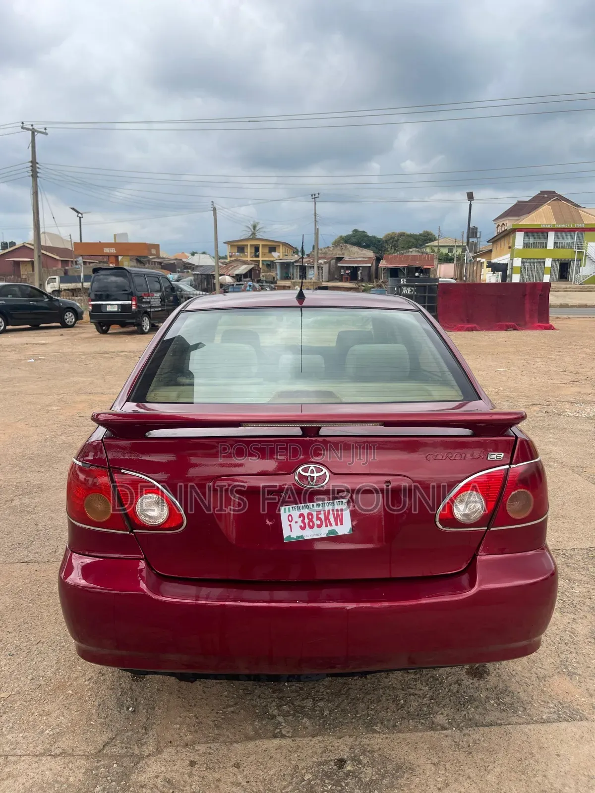 Toyota Corolla 2007 Red