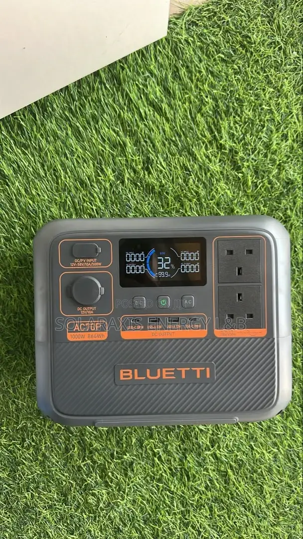 Bluetti Ac70p Portable Power Station | 1000w 864wh