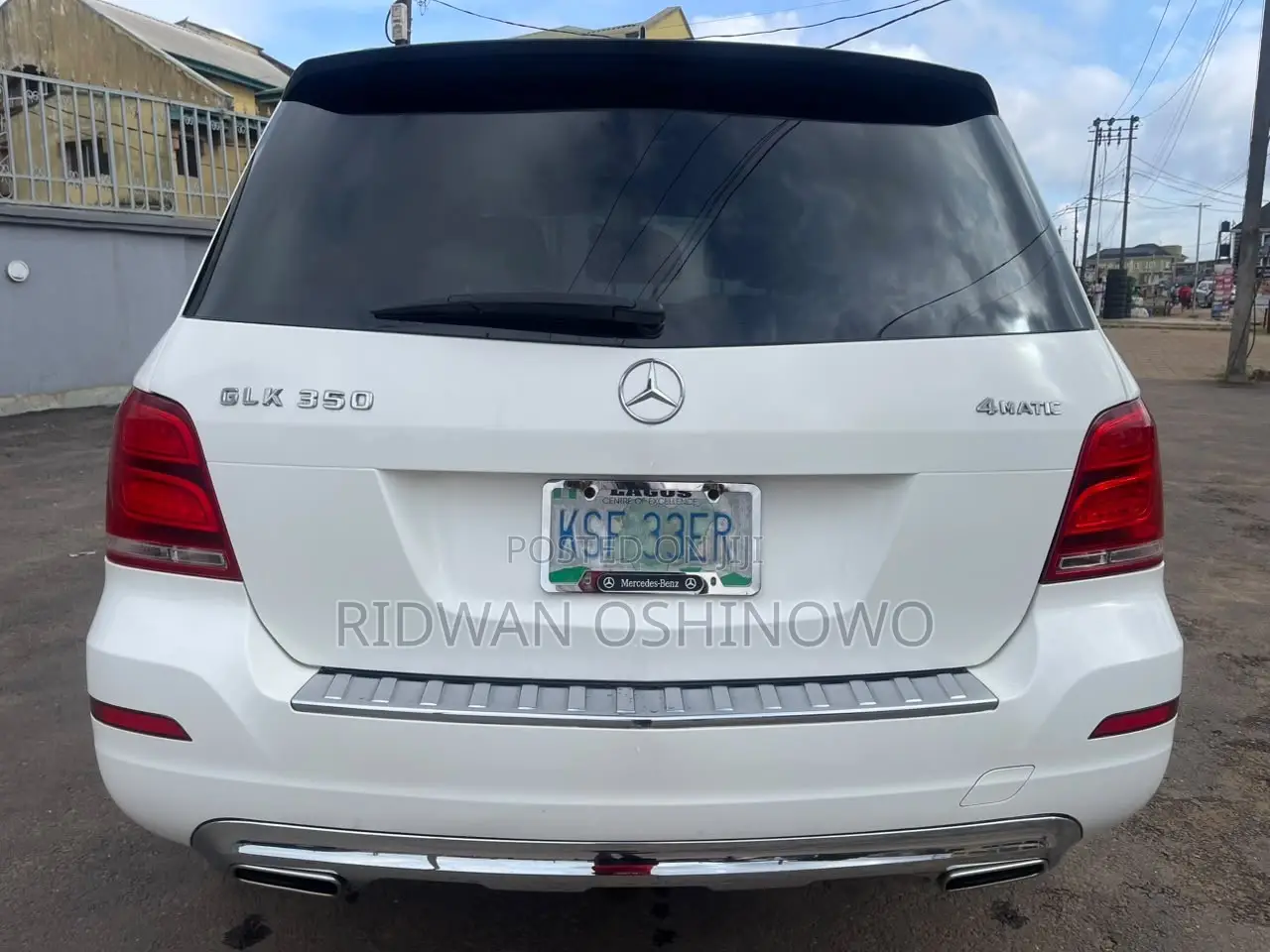 Mercedes-Benz GLK-Class 350 4MATIC 2014 White