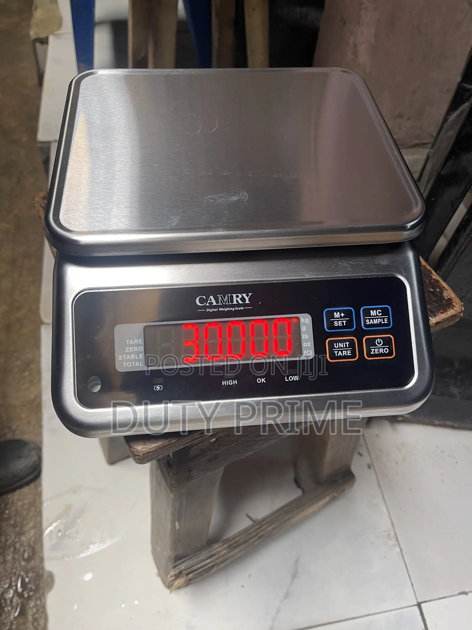 Camry Digital Bench Weighing Scale (30kg Capacity)