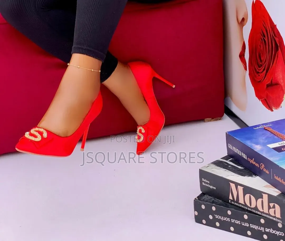 Silky Washable Fabric Stiletto Shoes, Comes in Colours, Size 37 - 42