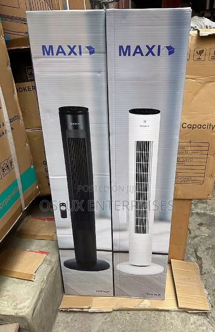 Maxi Tower Fan 40 Inch Black (10-22jrb)
