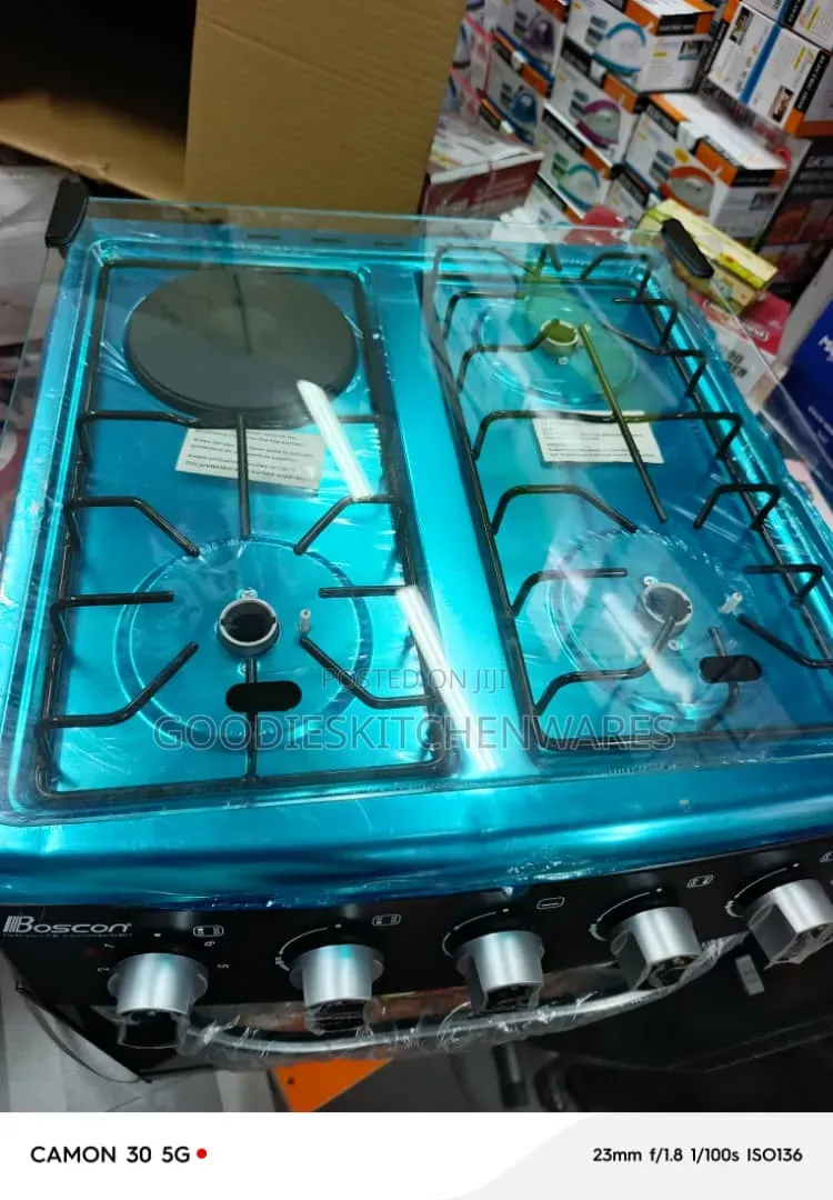 Boscon 3 Burner With Oven Gas Cooker