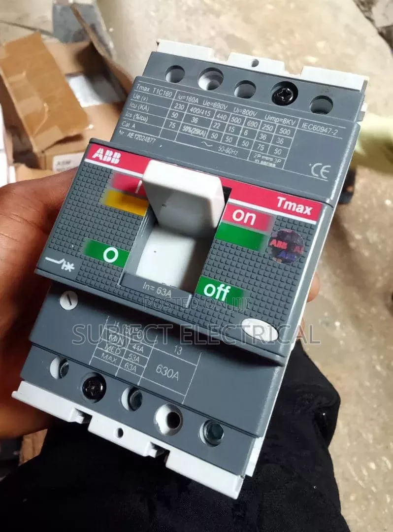 For a 125a 3-Pole ABB McCb (Moulded Case Circuit Breaker)