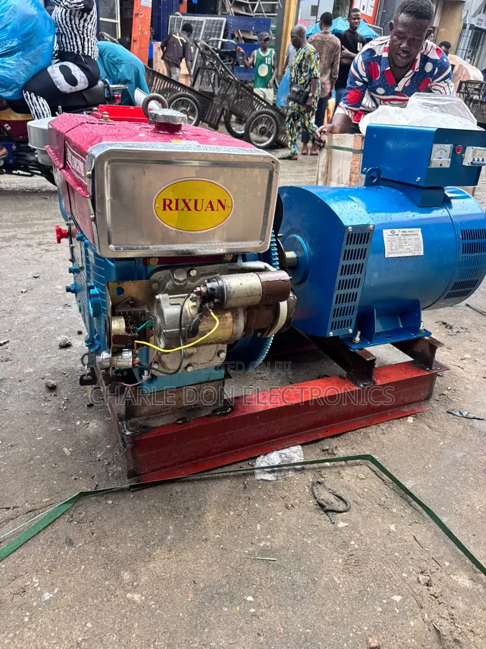 30kva Copper Rixxuan 30kva Basic Diesel Generator