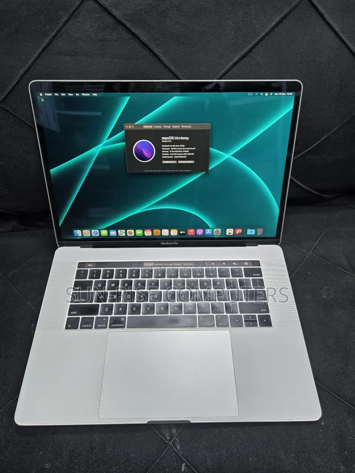 Laptop Apple MacBook Pro 2016 16GB Intel Core i7 SSD 512GB