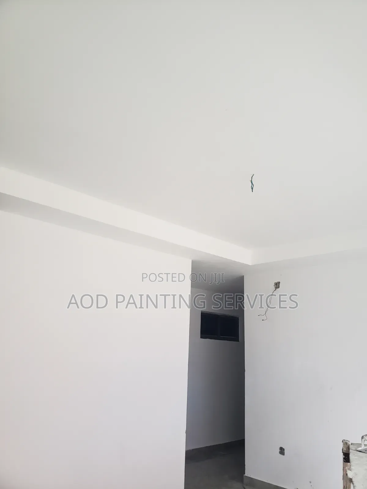 Gypsum Board Ceiling Screeding Perfect Painting