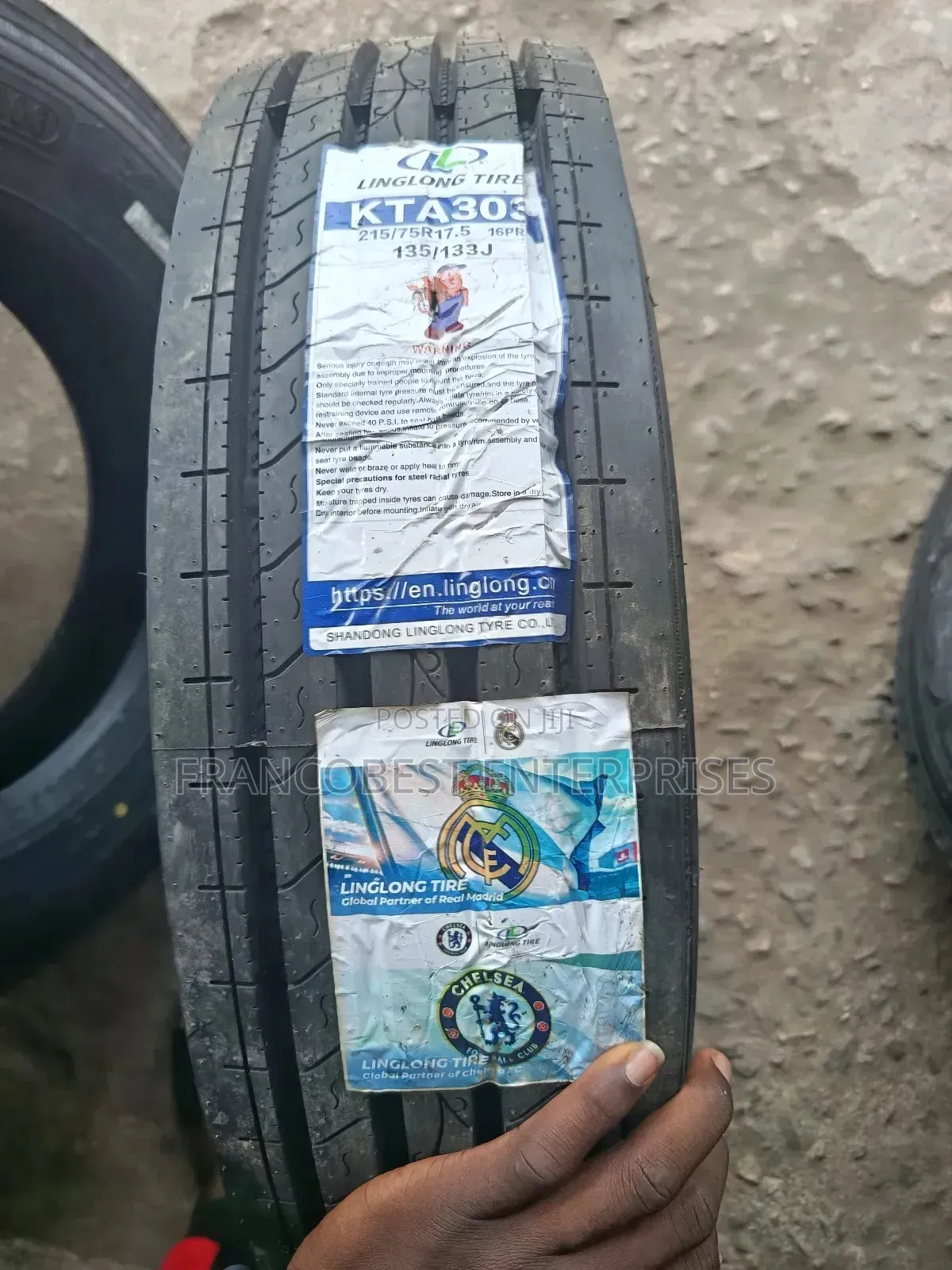 215/75r17.5 16pr Linglong Truck Tyre
