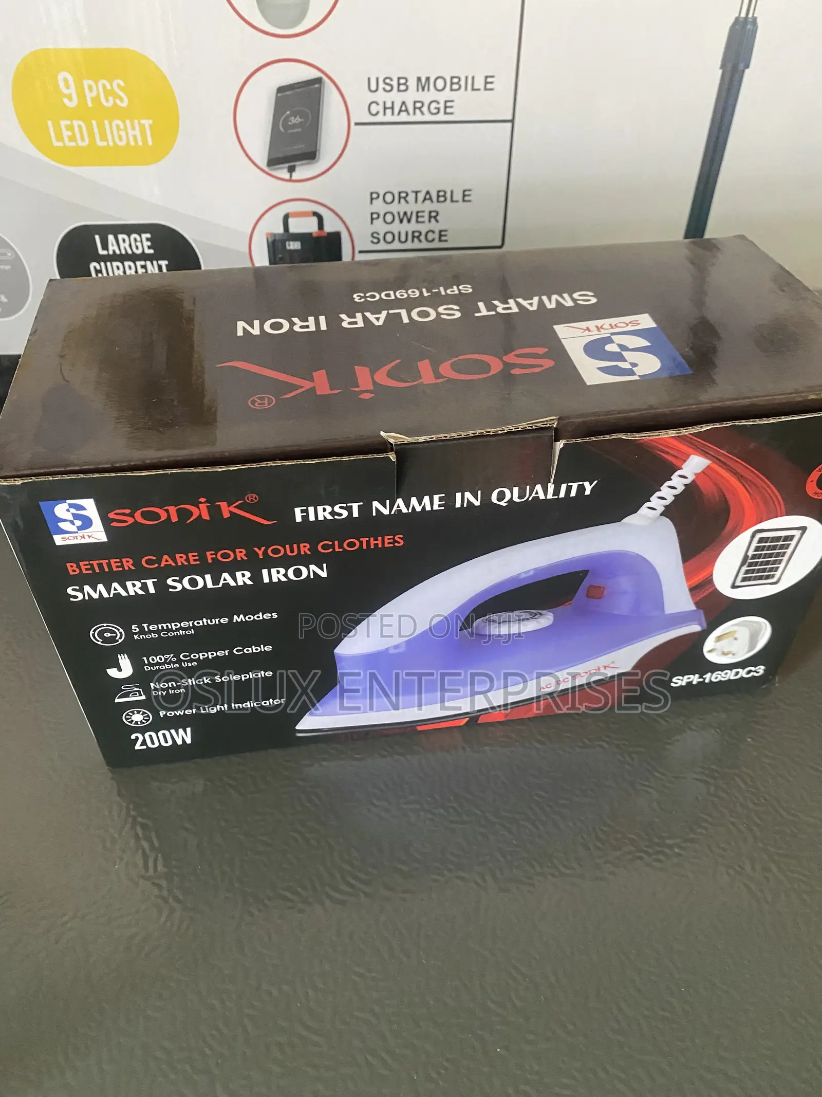 Sonik Smart Solar Iron(200w)