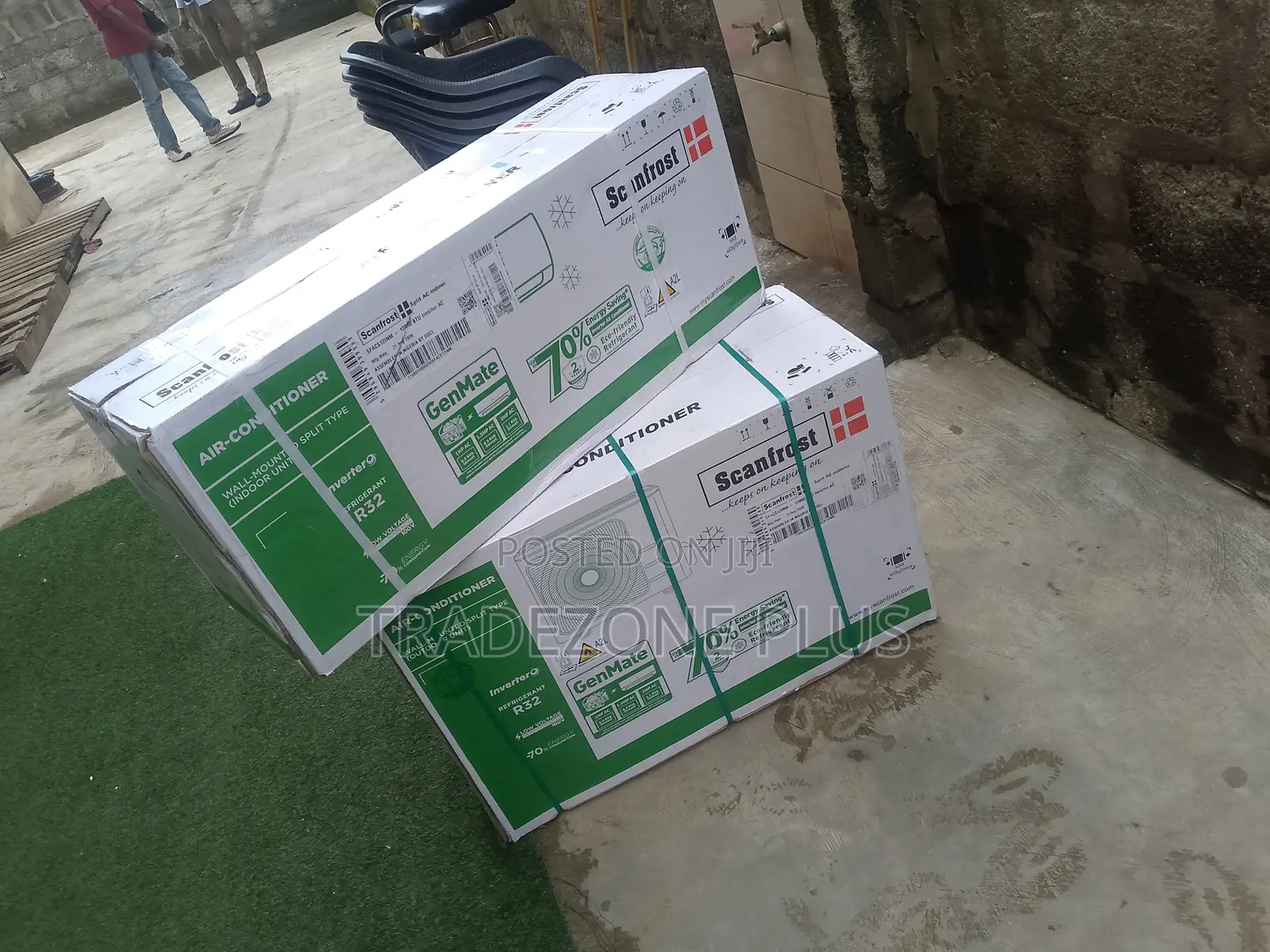 New Scanfrost 1.5HP Inverter AC for Home Office