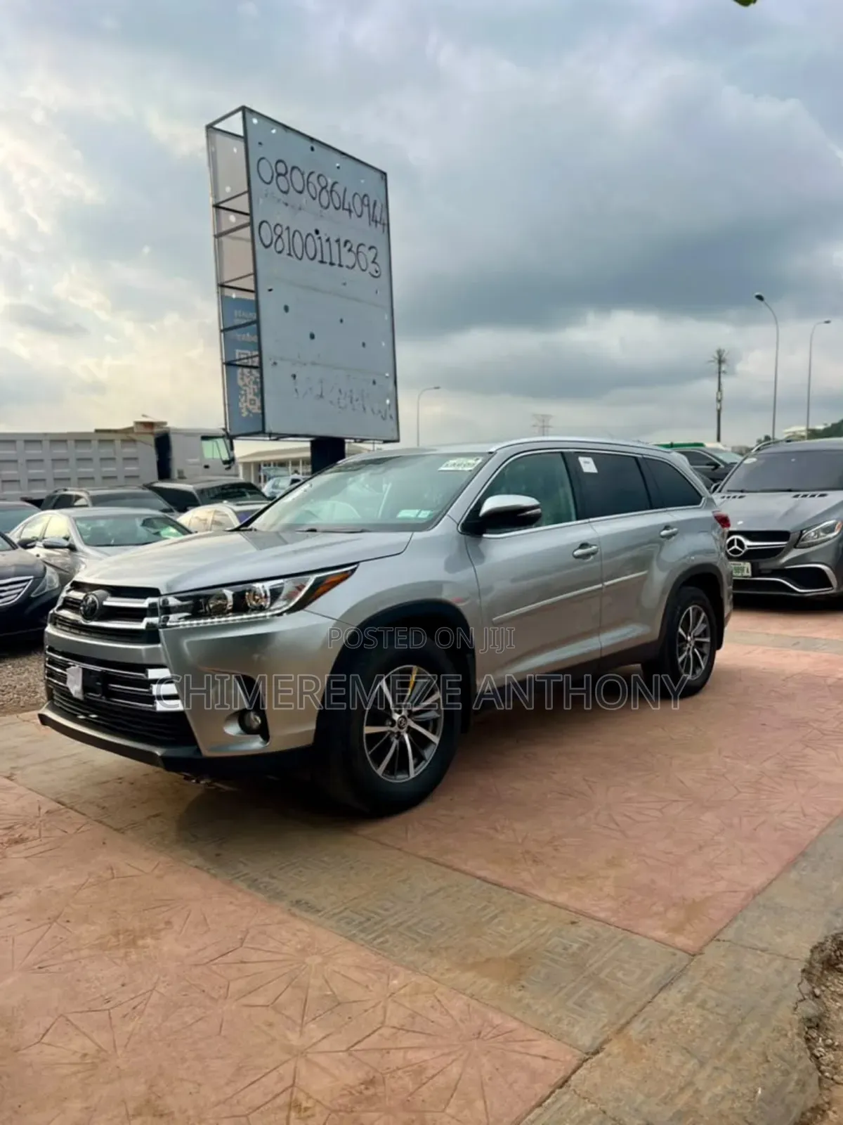 Toyota Highlander XLE 2019 Silver