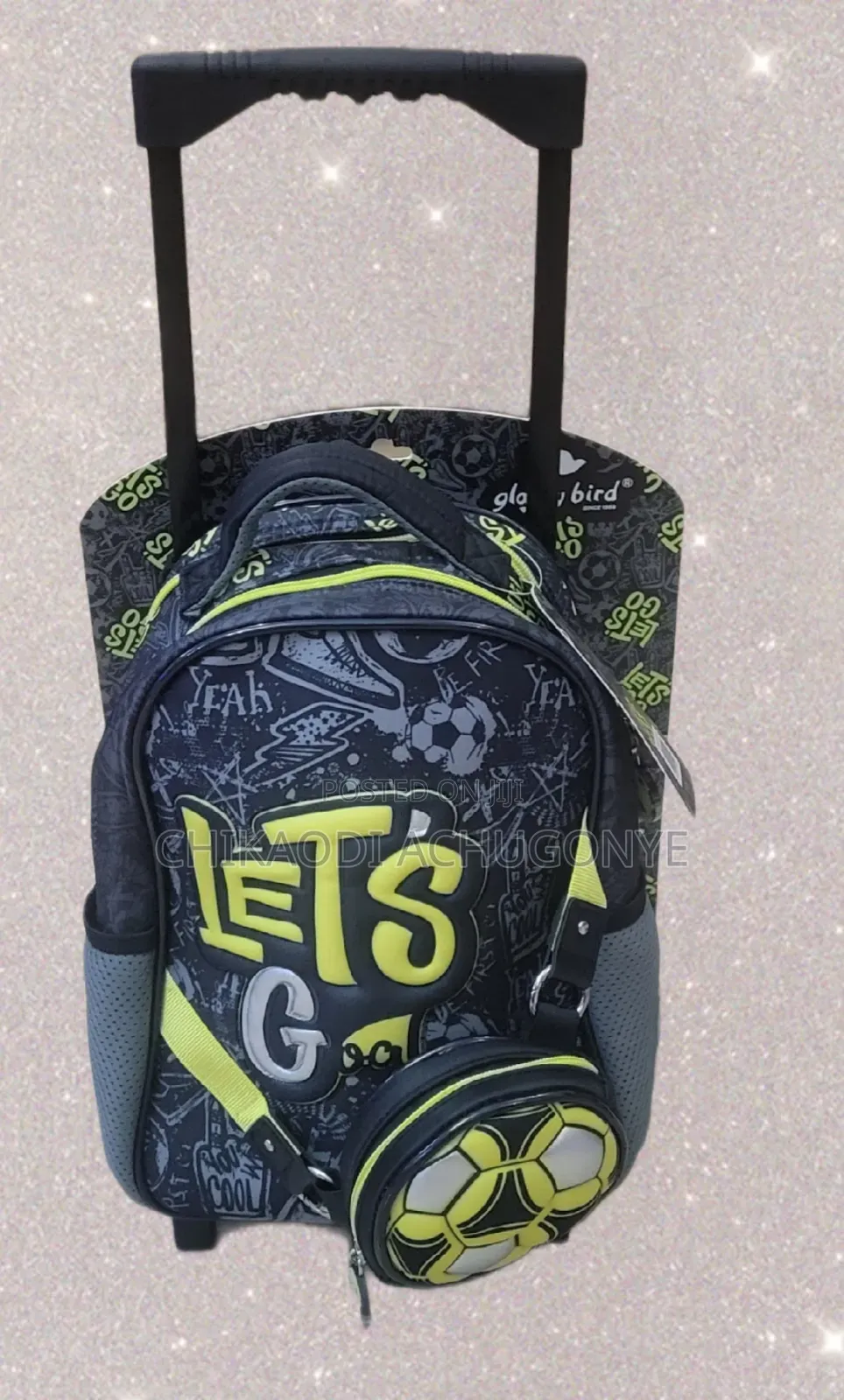 Glossy Bird School Bags, Trolley