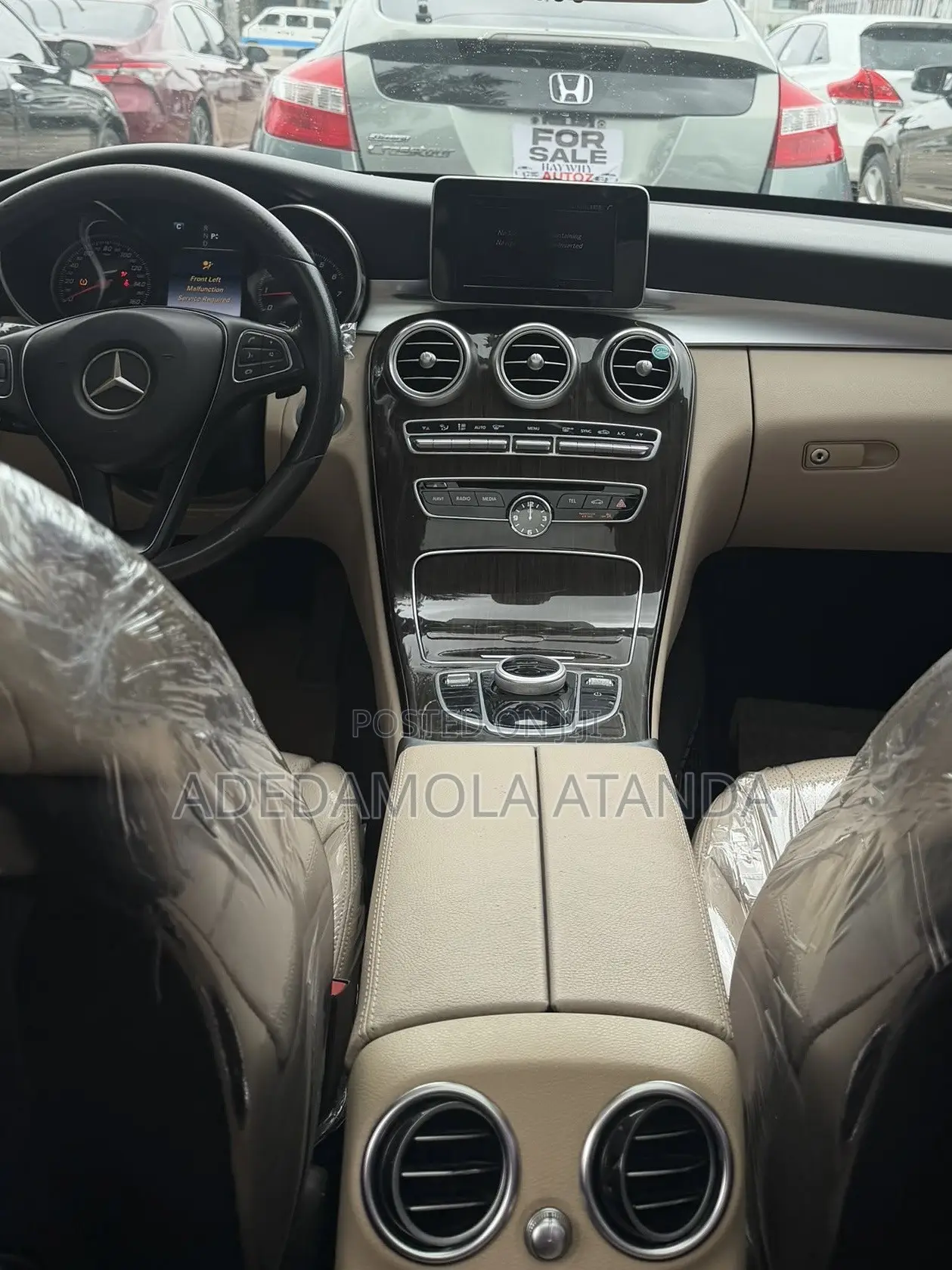 Mercedes-Benz C300 2017 Red
