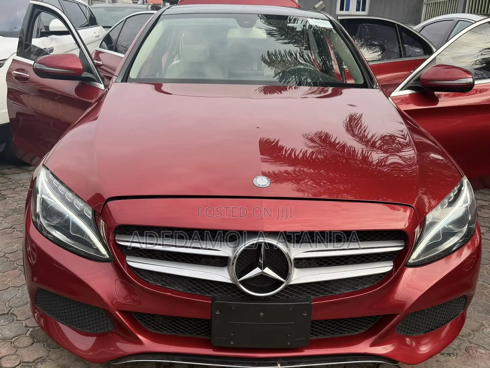 Mercedes-Benz C300 2017 Red
