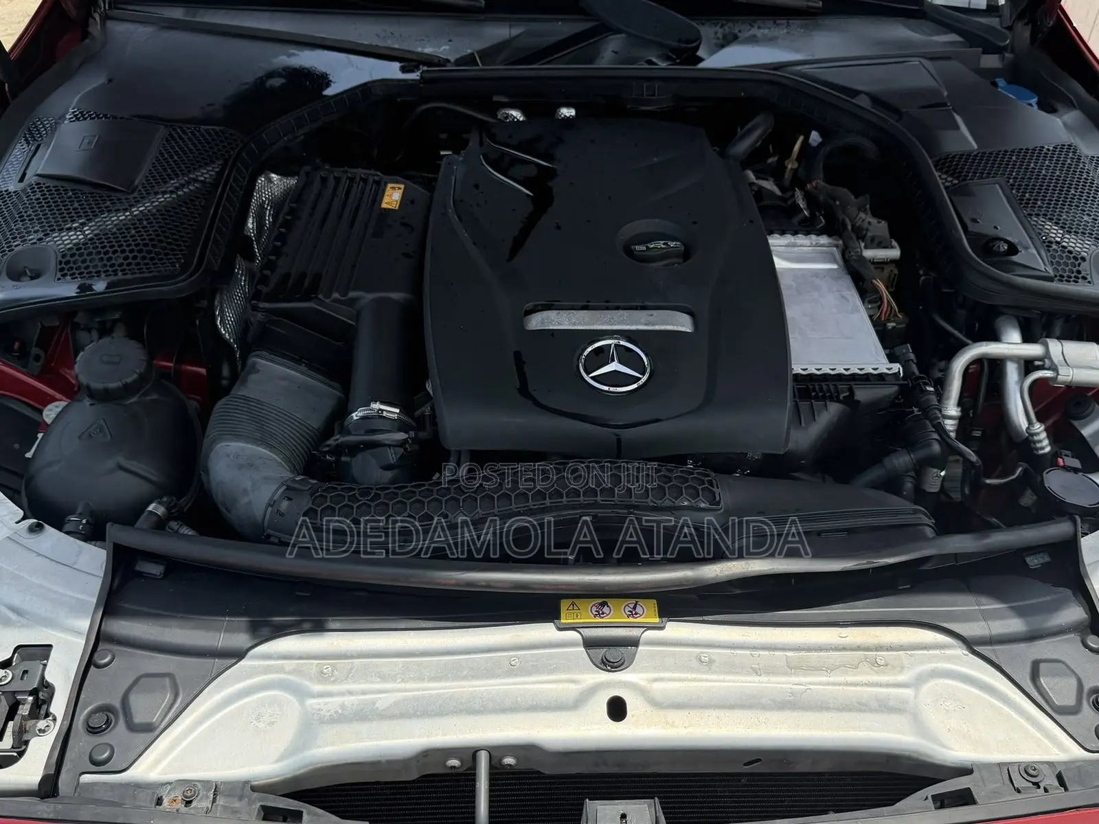 Mercedes-Benz C300 2017 Red