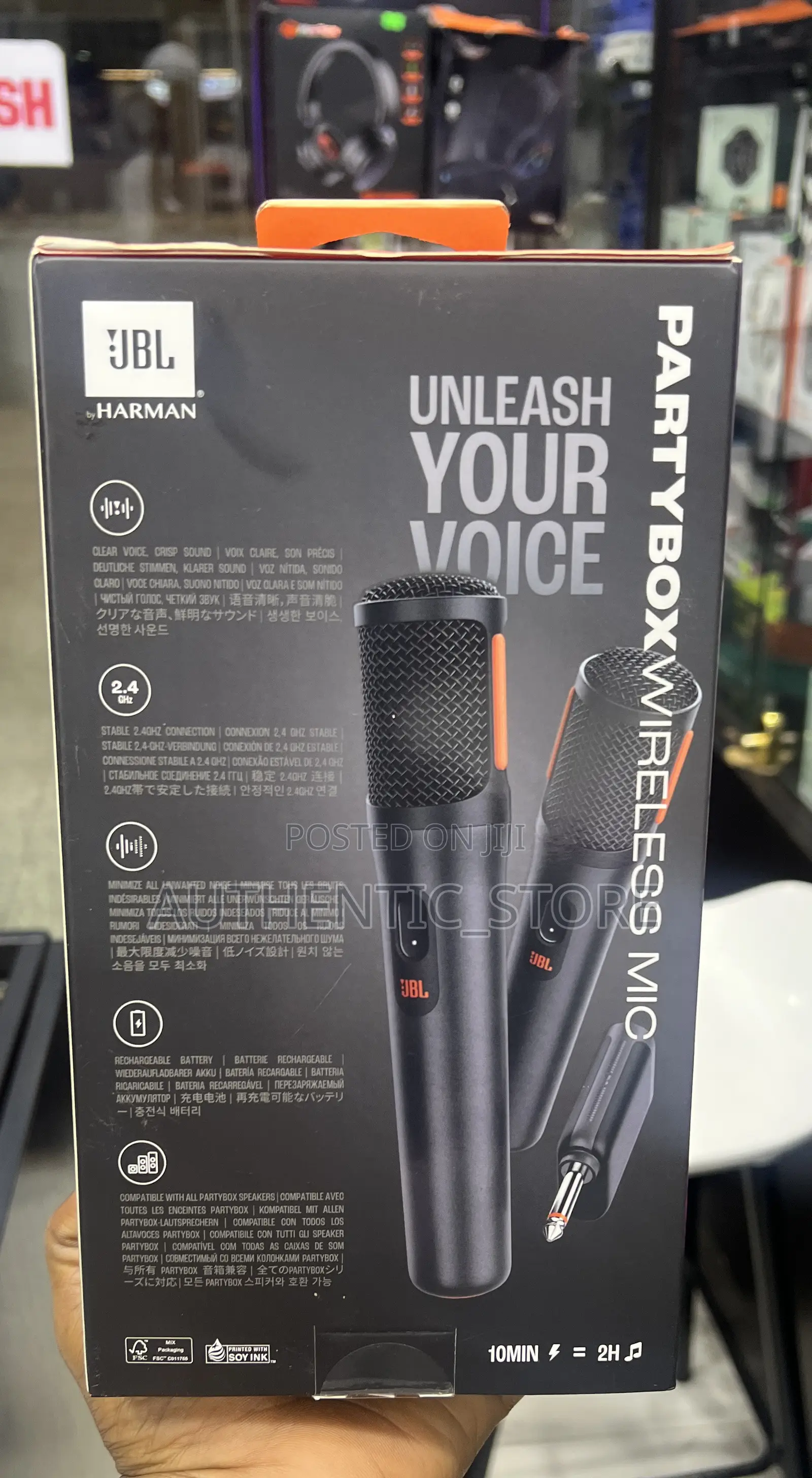JBL Partybox Wireless Mic
