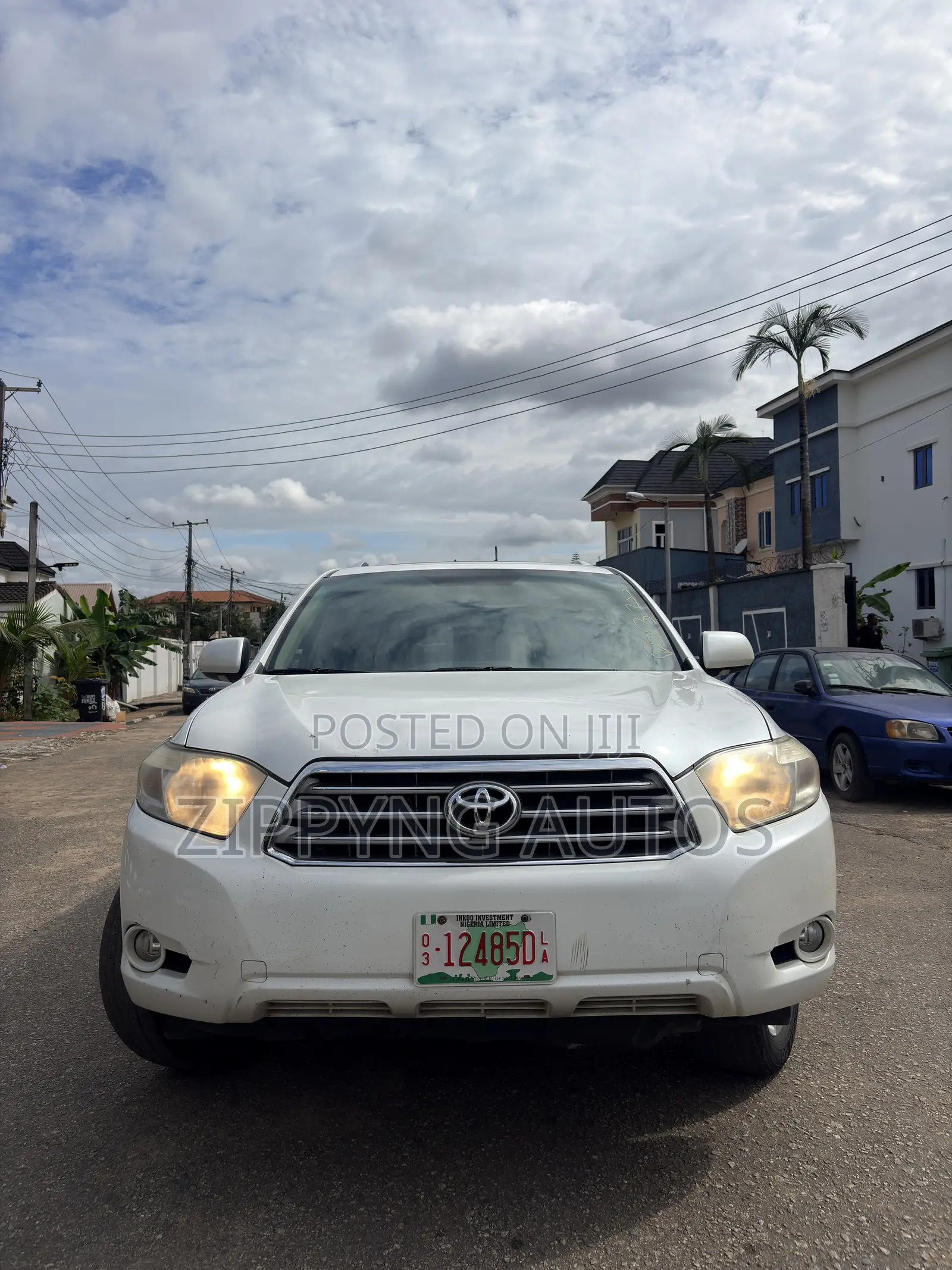 Toyota Highlander Limited 2010 White
