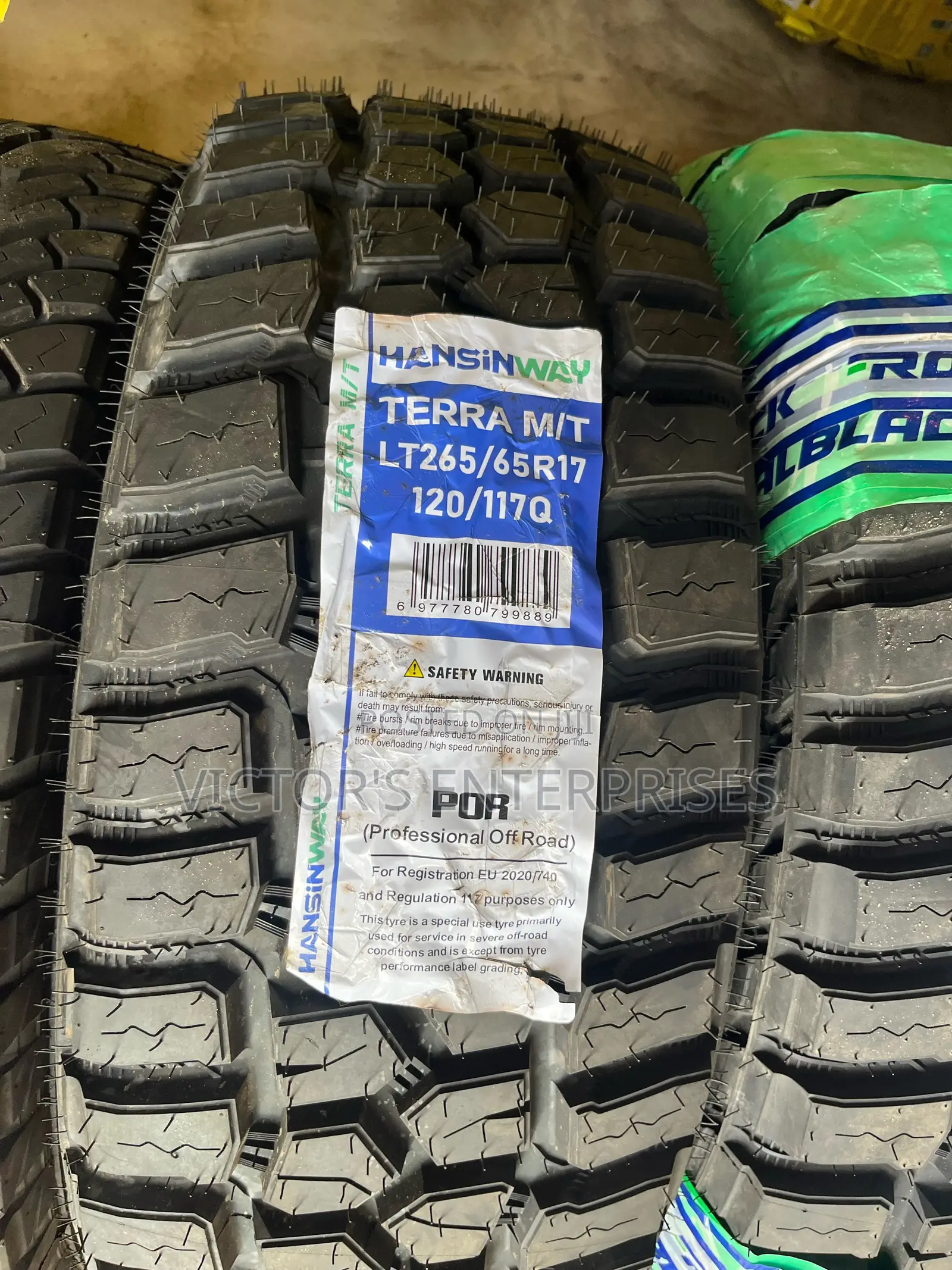 265/65 R17 Brand New Tyres – HANSINWAY Terra MT Caterpillar Teeth