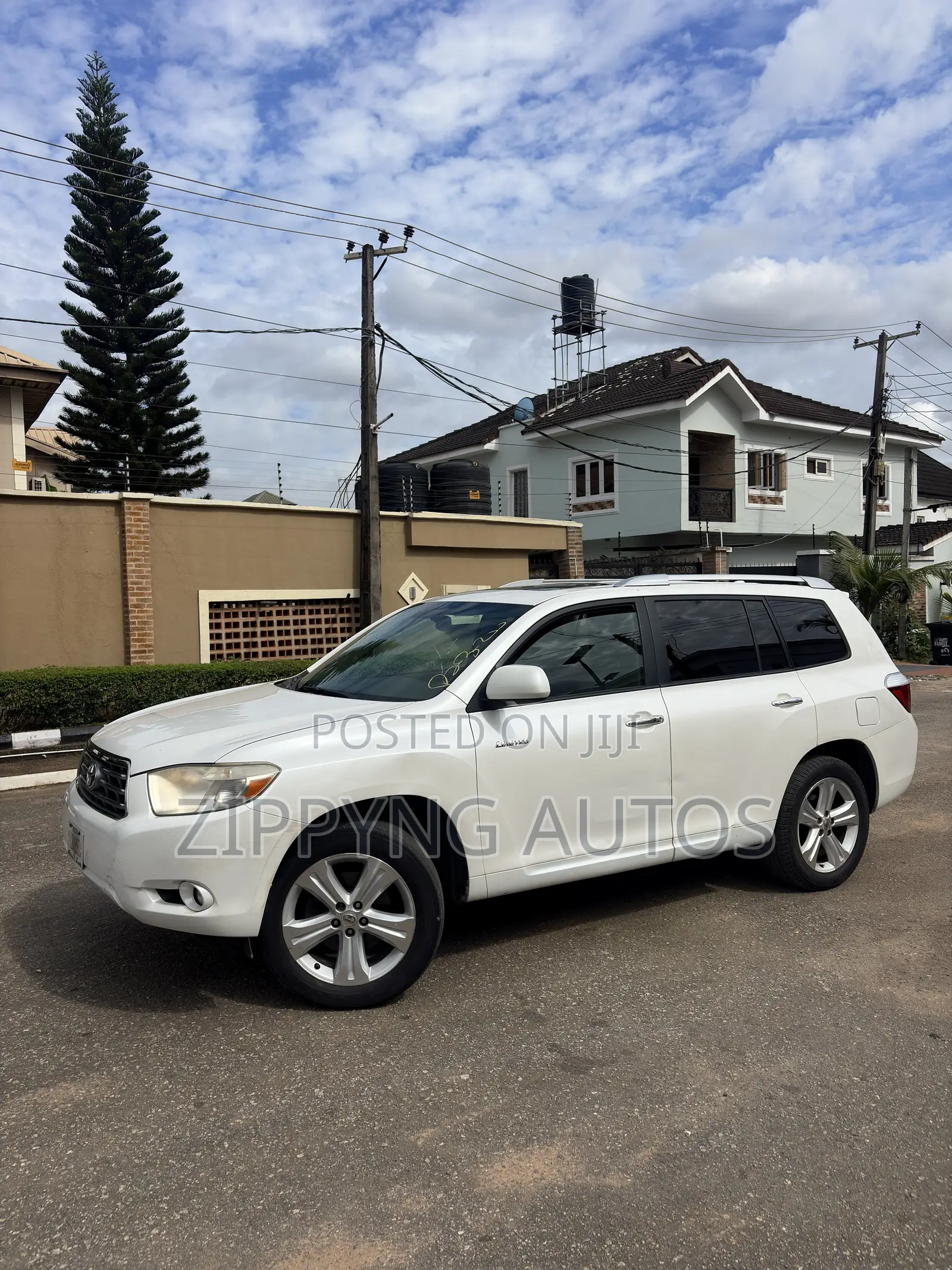 Toyota Highlander Limited 2010 White