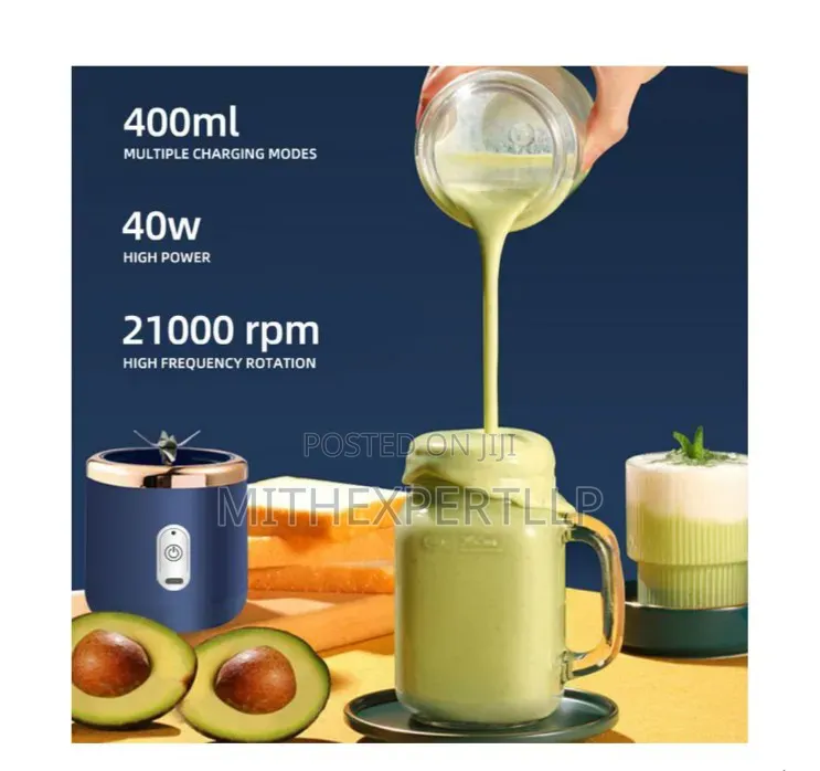 Rechargeable Mini Mixer Juice Blender 40w