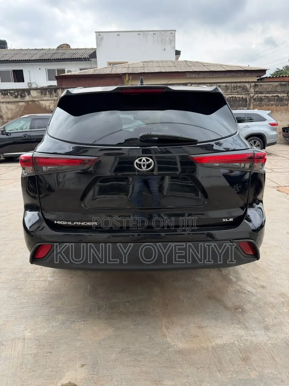 Toyota Highlander XLE AWD 2020 Black