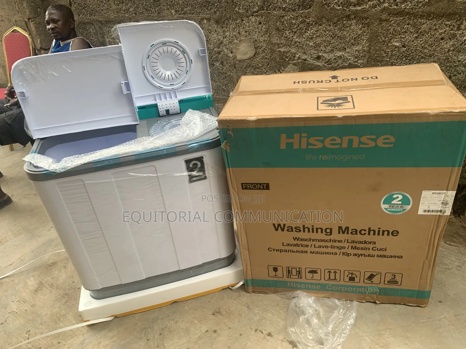 Hisense 7.5KG Laundry Washing Machine