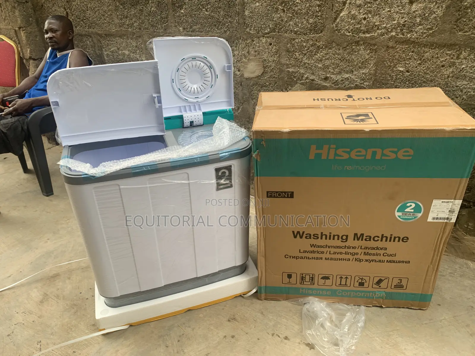 Hisense 7.5KG Laundry Washing Machine