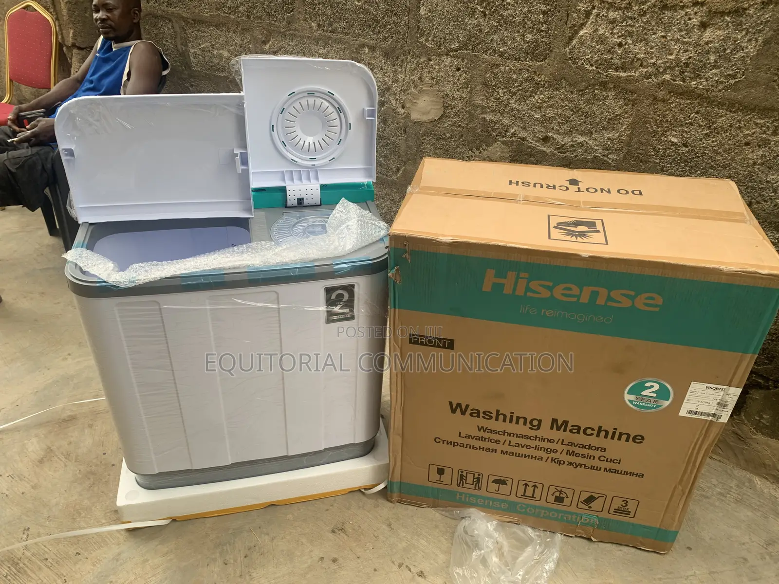 7.5KG Hisense Washing Machine for Home