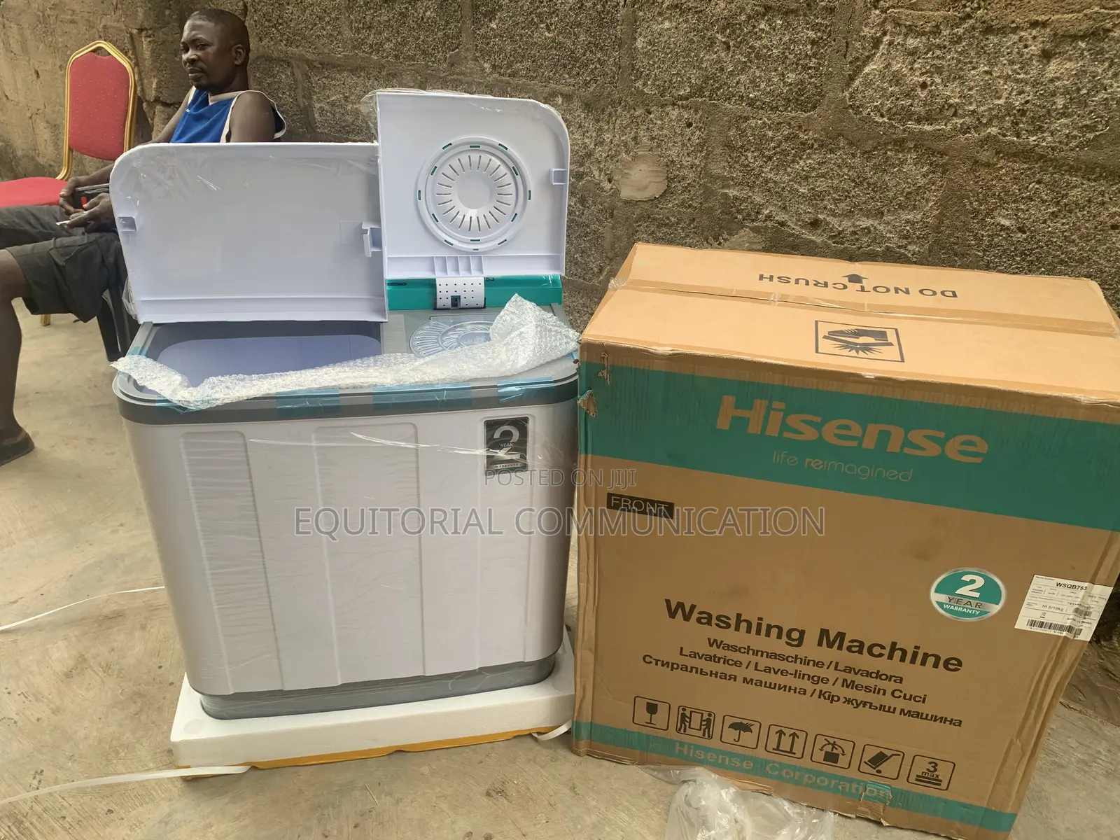 Hisense Family Size Washing Machine 7.5KG