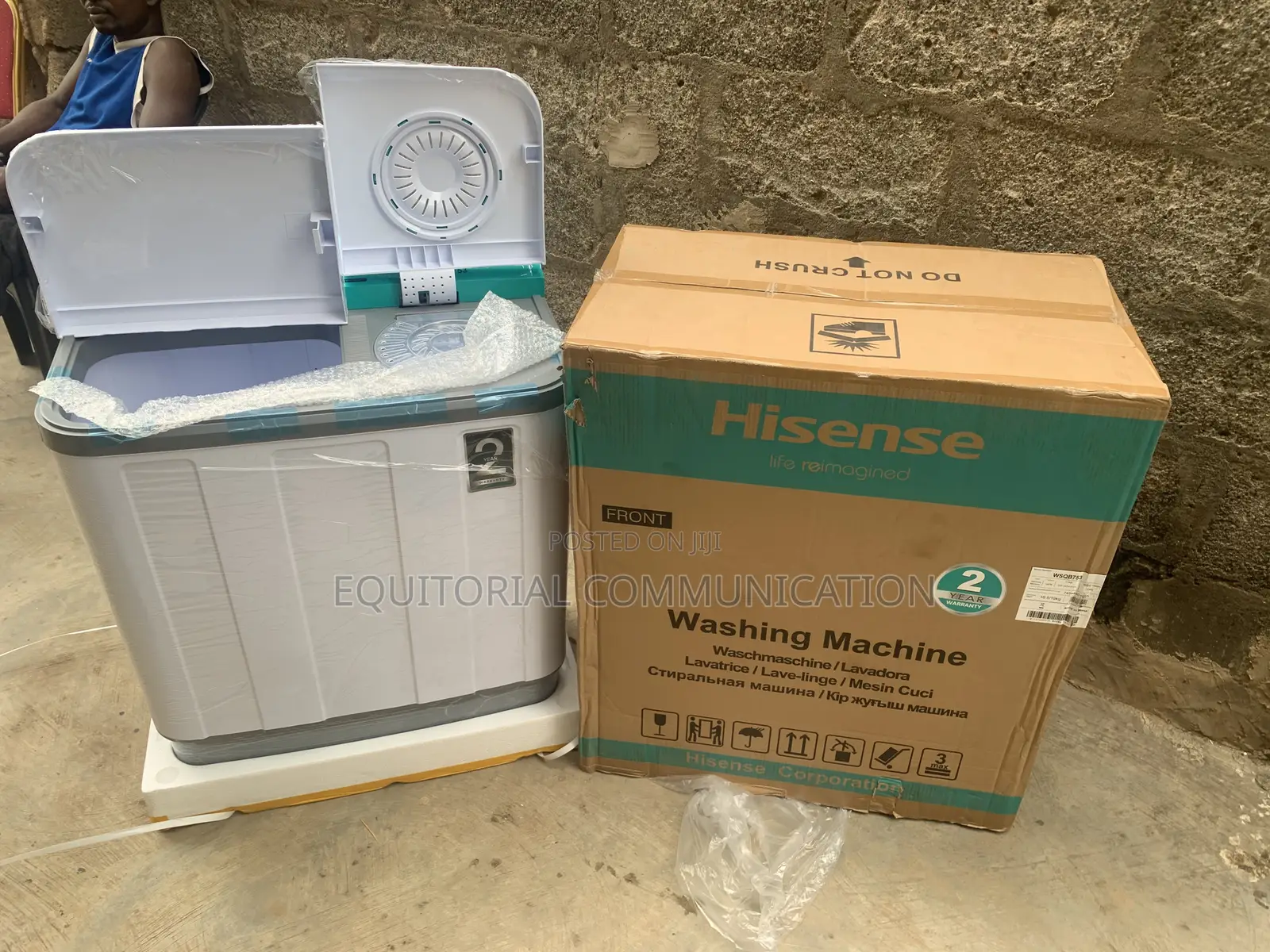 Hisense Family Size Washing Machine 7.5KG