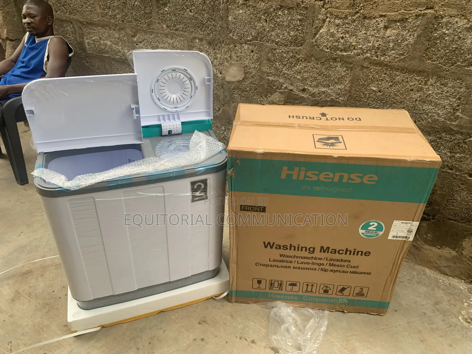 Hisense WSQB753 7.5kg Modern Laundry Machine