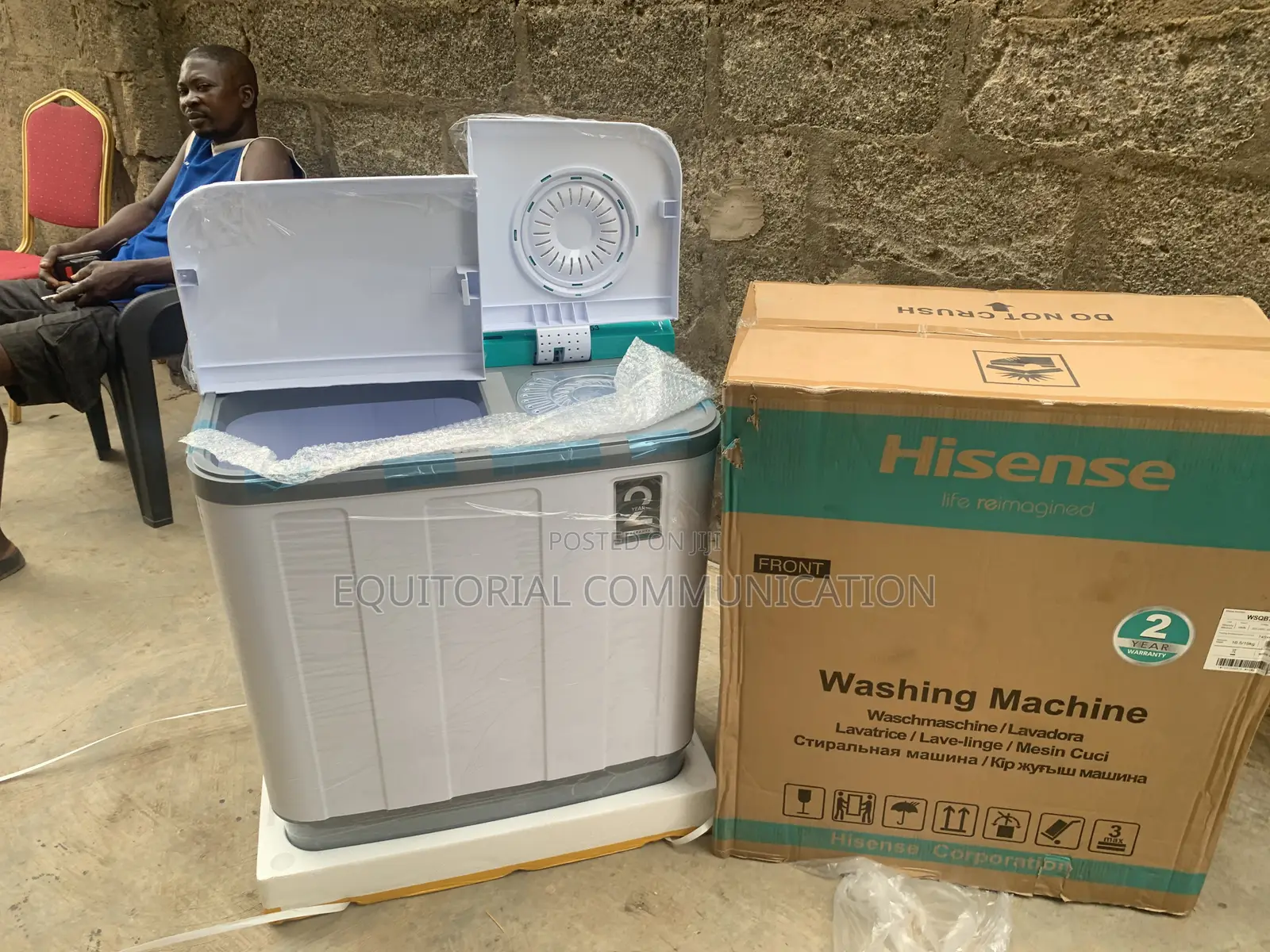 Hisense 7.5KG Clothes Washing Machine