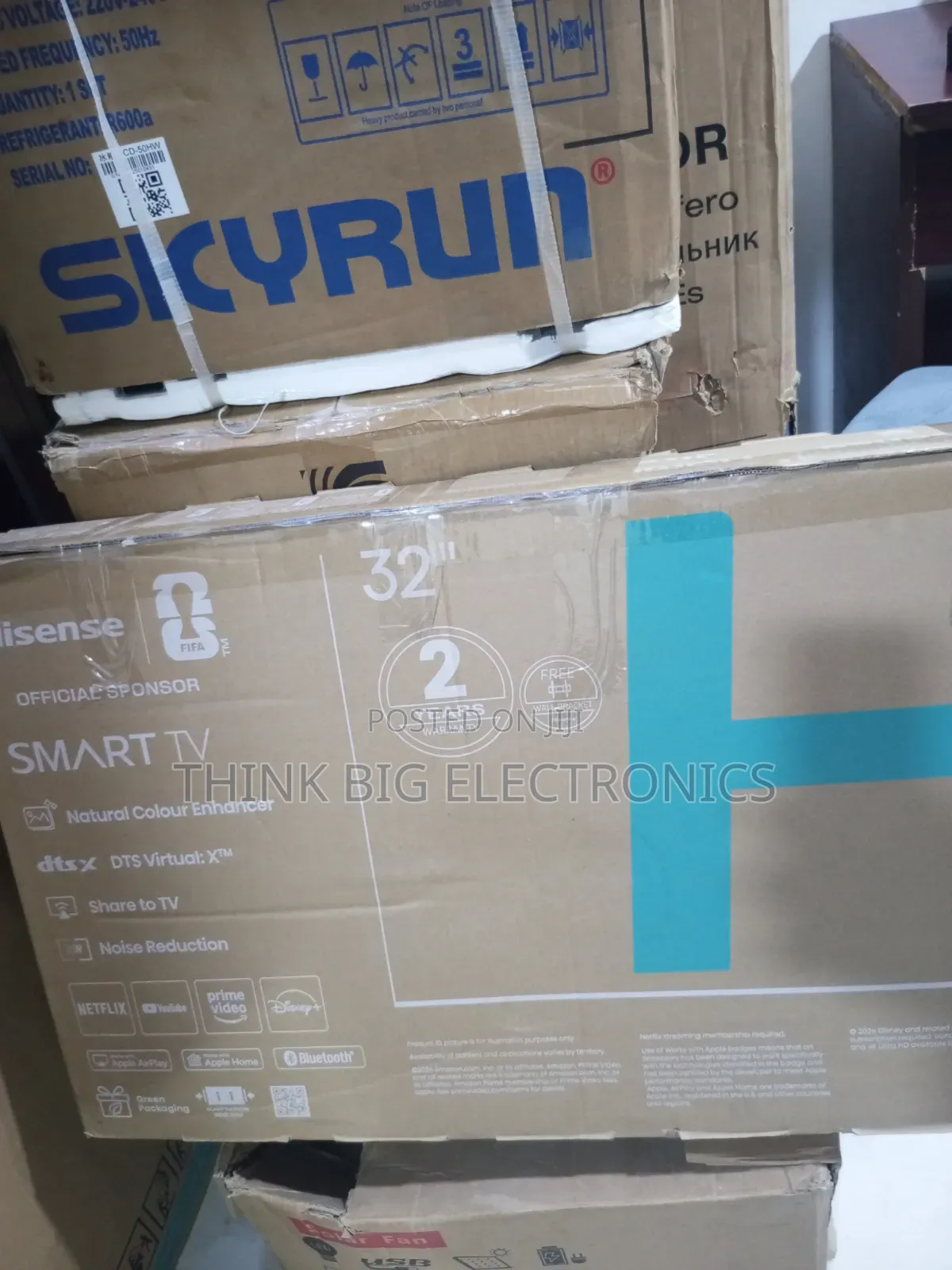 Hisense 32A4S Smart TV – UHD Model Featuring Natural Color Enhancer