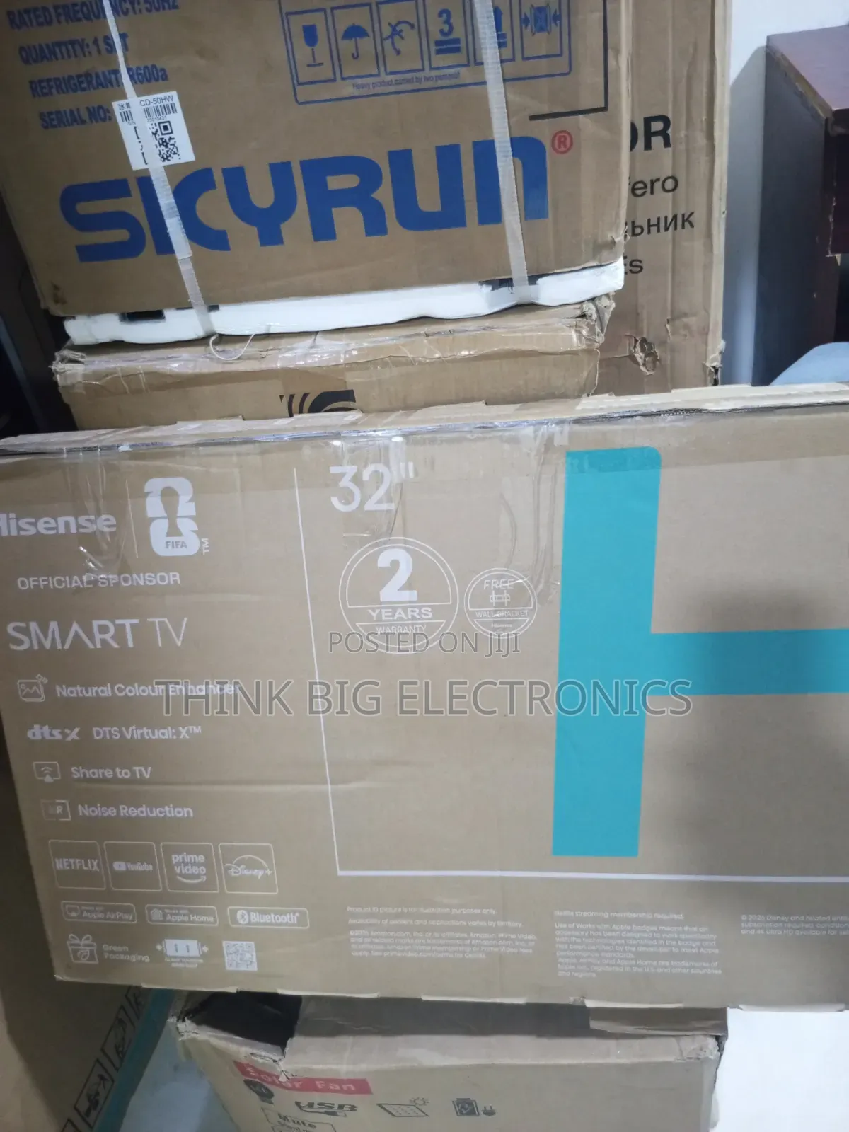 Hisense 32A4S Smart TV – UHD Model Featuring Natural Color Enhancer