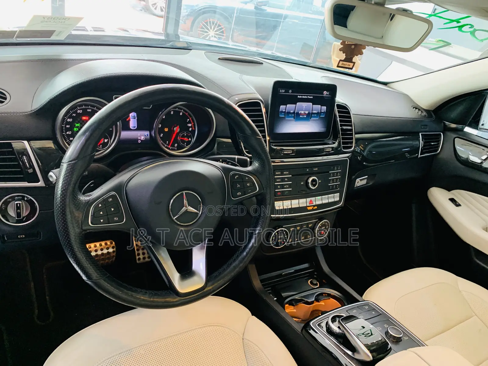 Mercedes-Benz GLE-Class AMG GLE 43 4MATIC 2017 Black